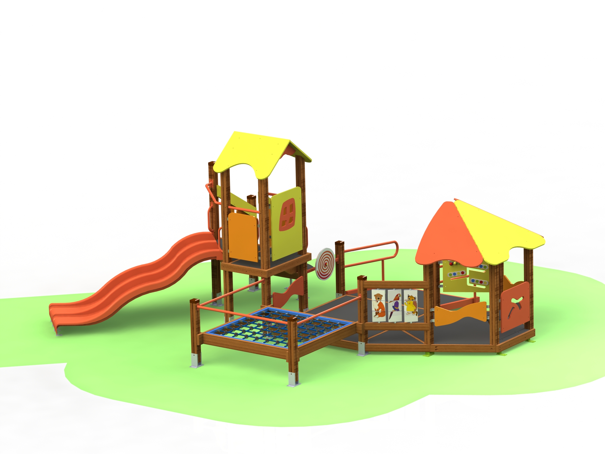 Product photo: Combined playground equipment, model КДИ2