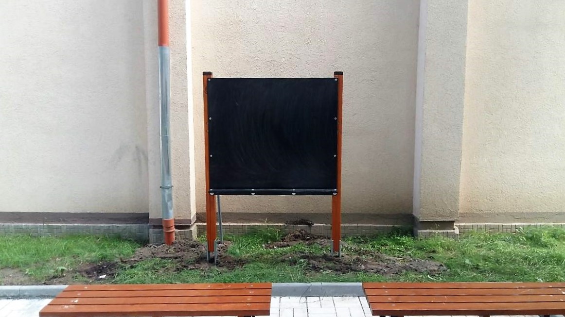 Product photo: Blackboard model ИГ2-18 – For outdoor classroom