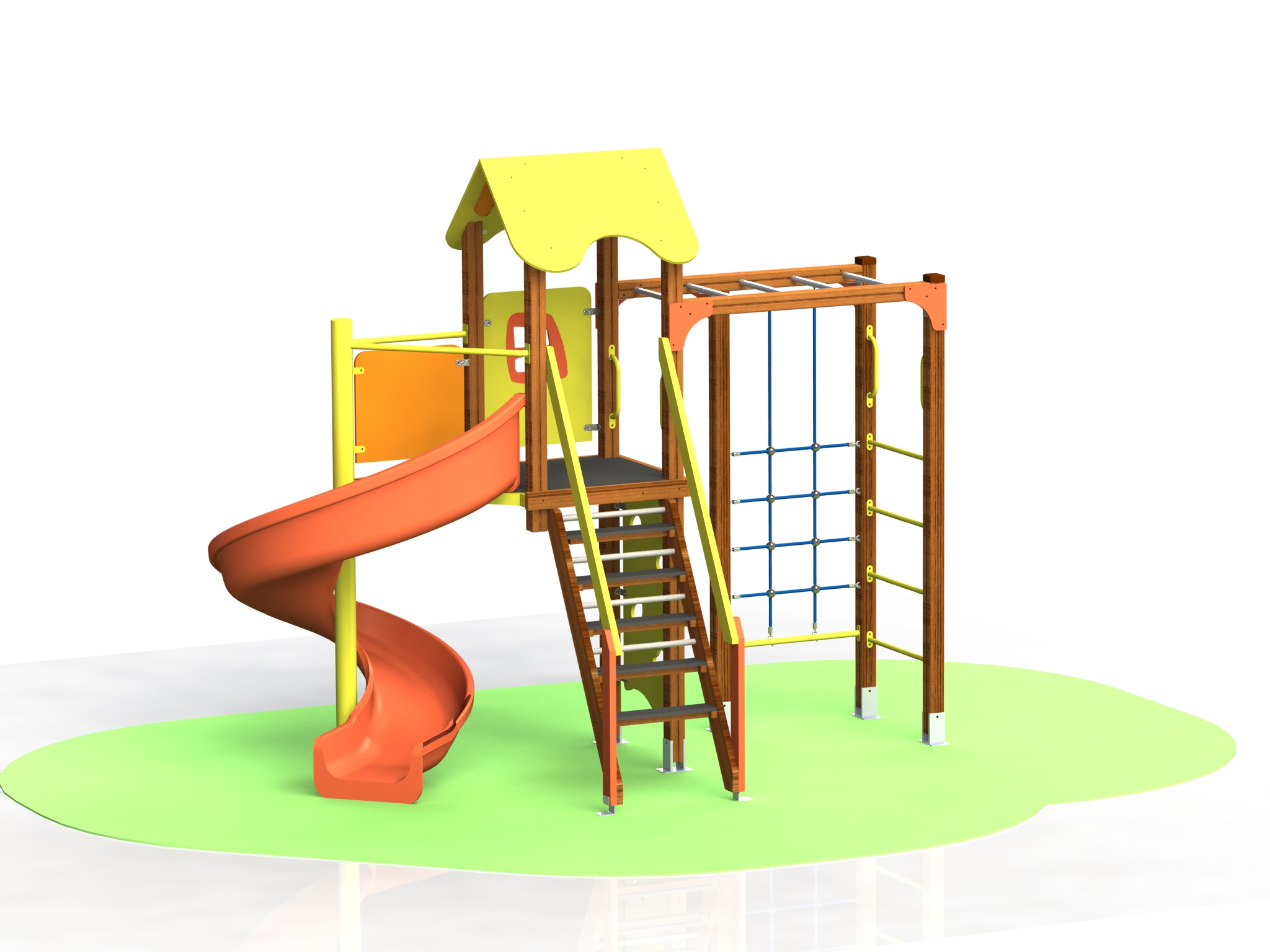 Снимка на продукта: Комбинирано детско съоръжение, модел КД36