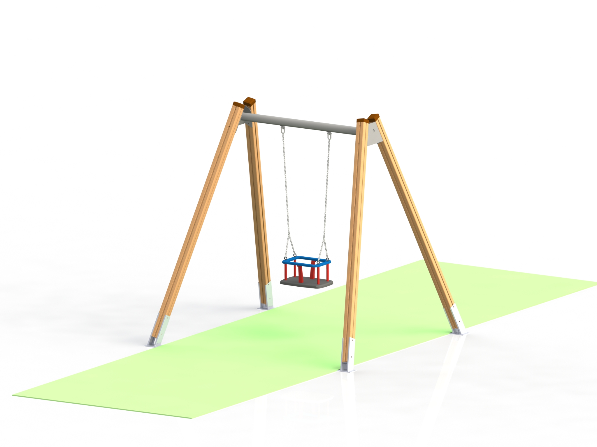 Product photo: Children swing, Л19-1-К model