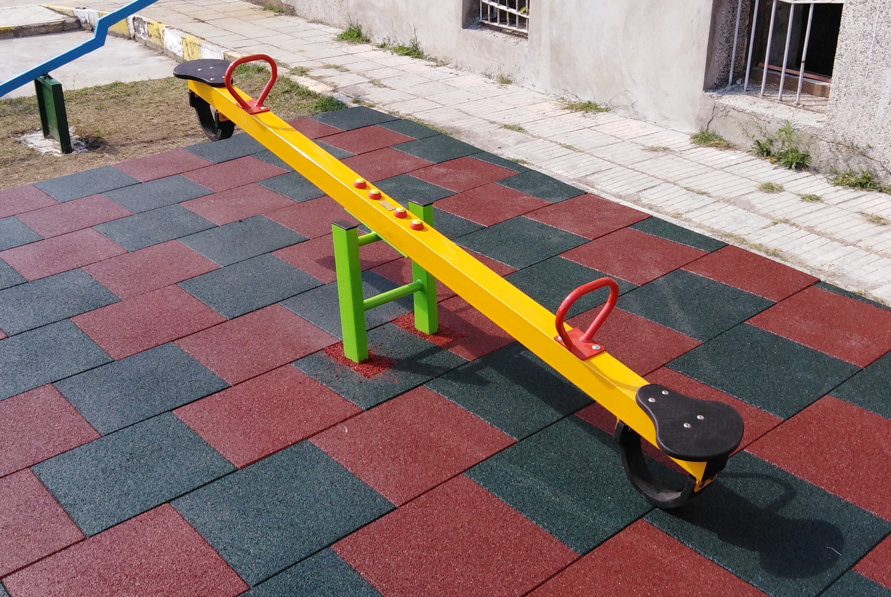 Product photo: Child swing with a metal beam, В10 model