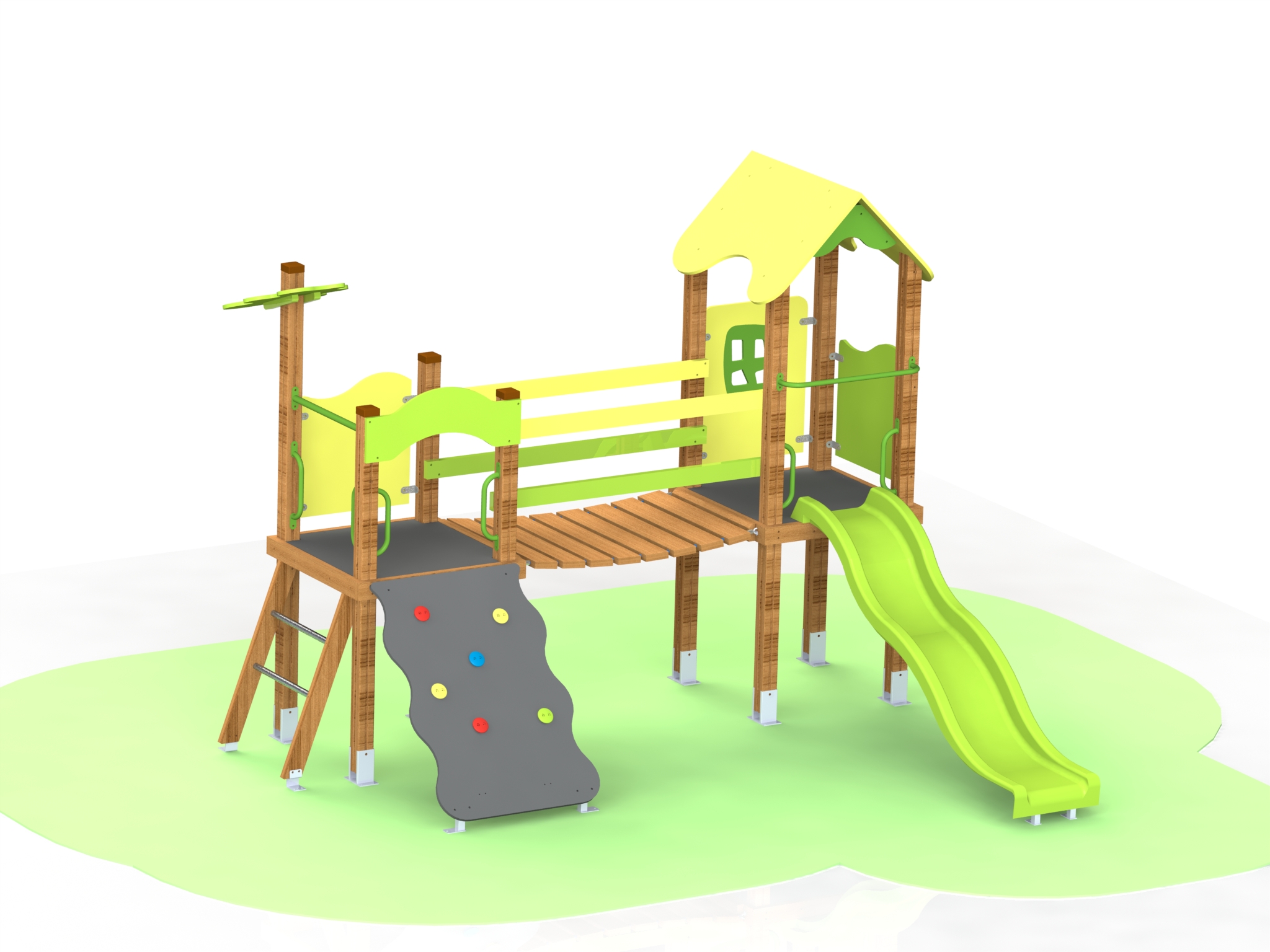 Product photo: Combined playground equipment, model КД112