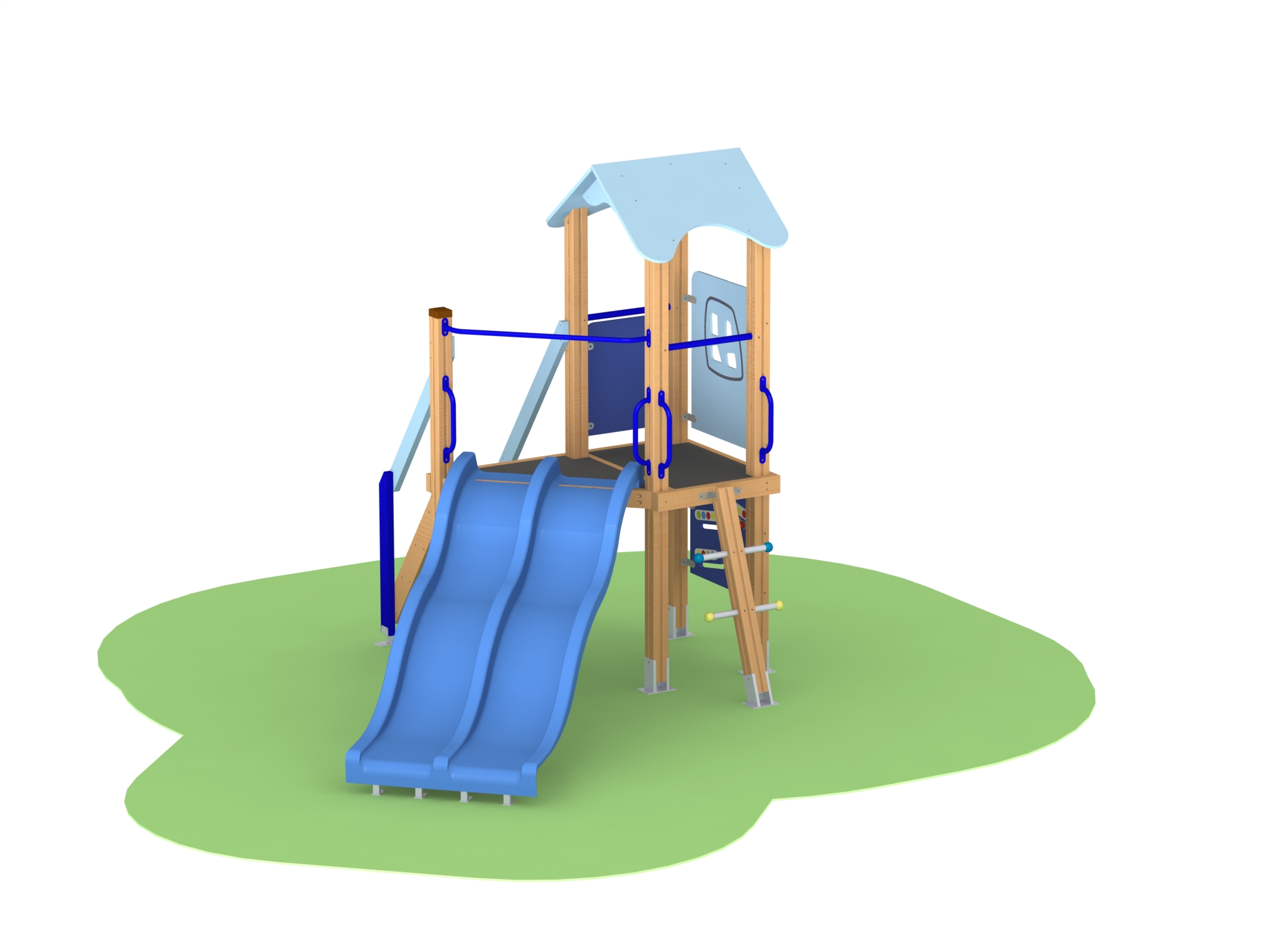 Product photo: Combined playground equipment, model КД03-HPL