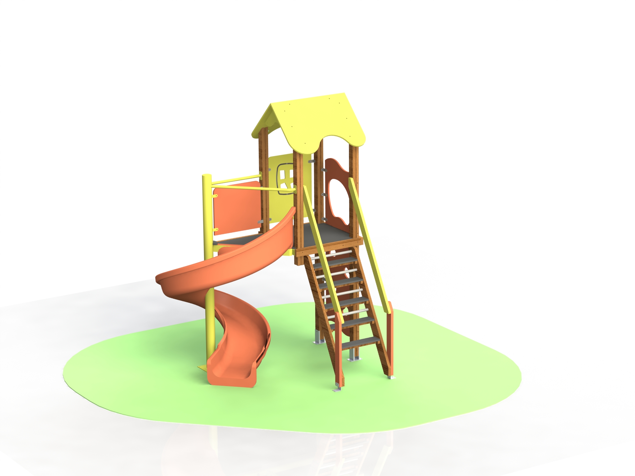 Product photo: Combined playground equipment, model КД10-HPL