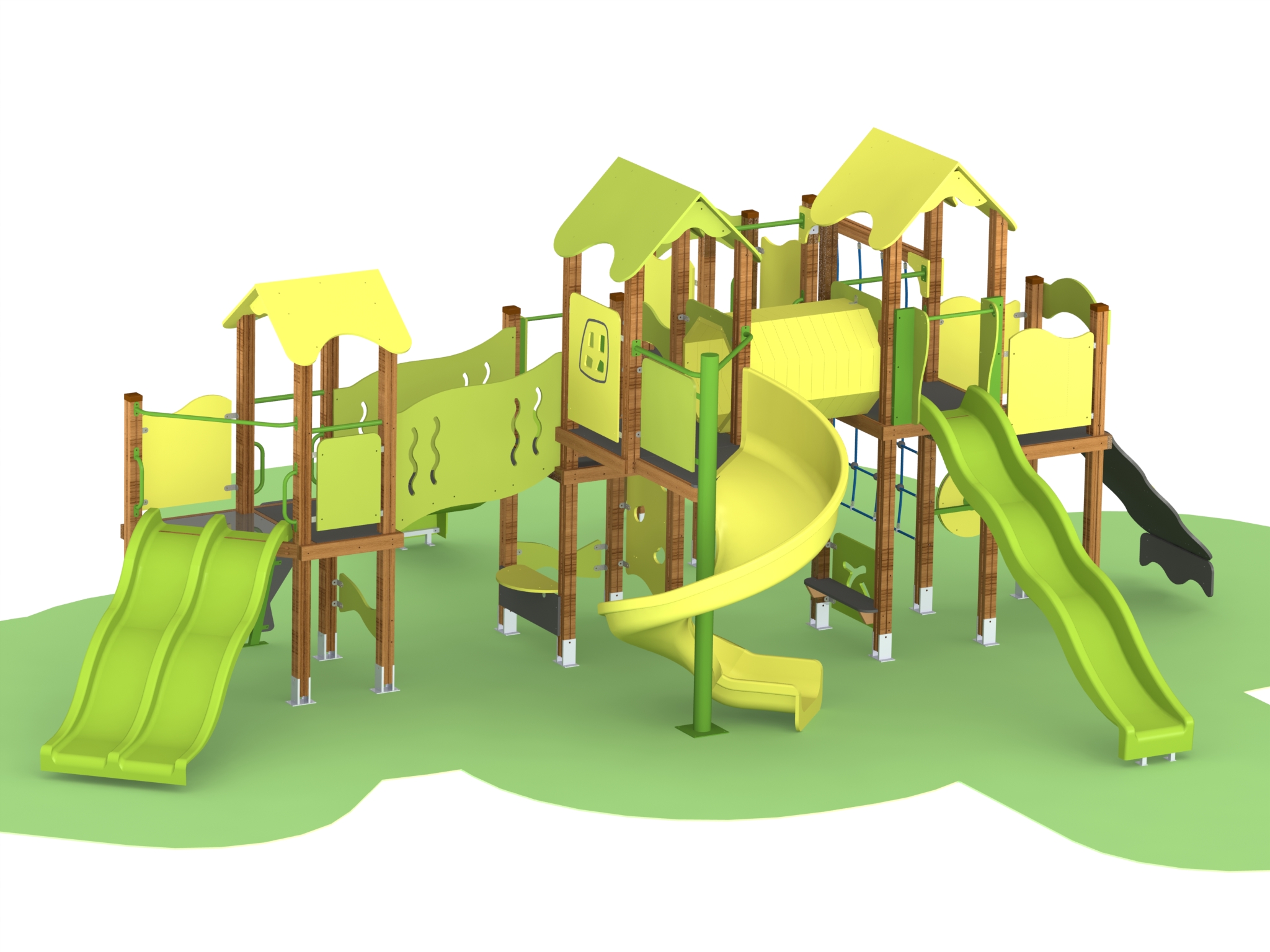 Product photo: Combined playground equipment, model КД30-HPL