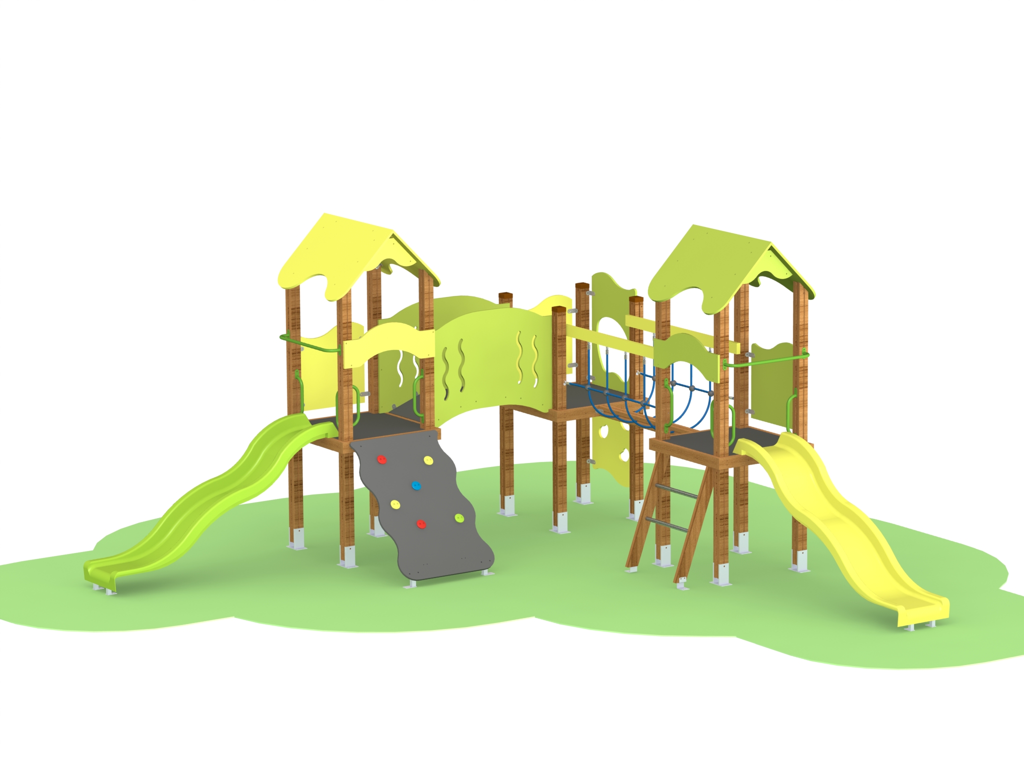 Product photo: Combined playground equipment, model КД39-HPL