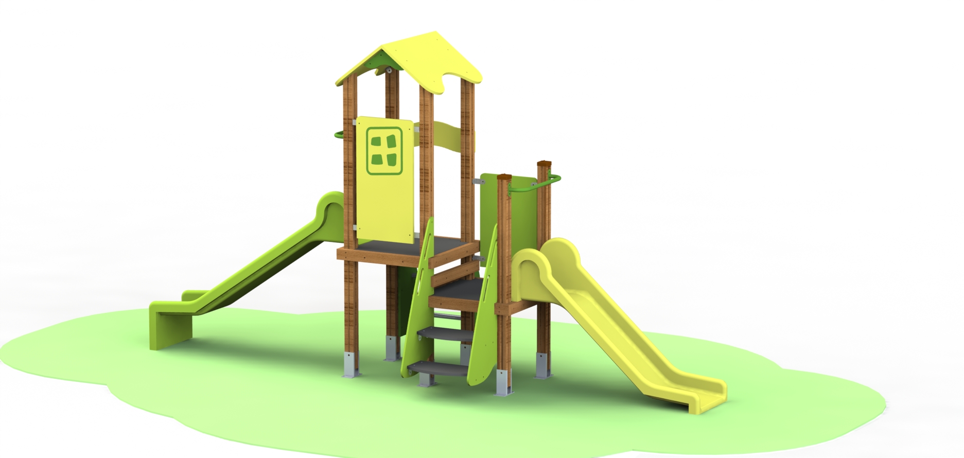 Product photo: Combined playground equipment, model КДM132