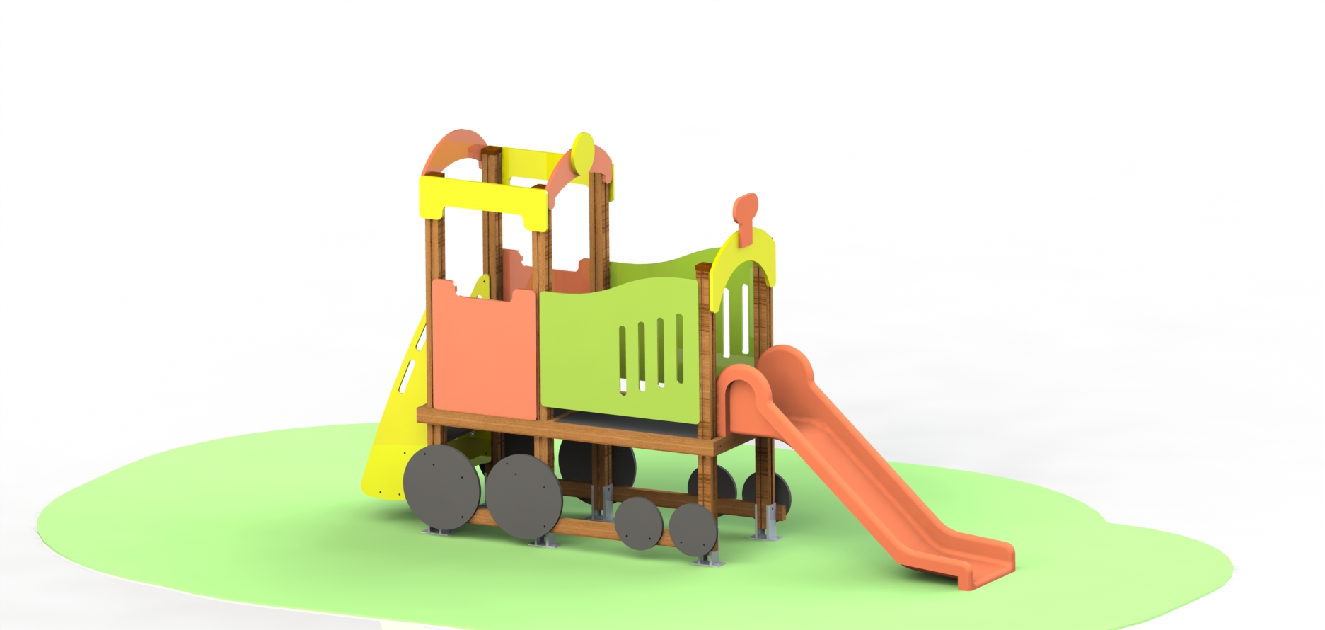 Product photo: Combined playground equipment, model КДM138