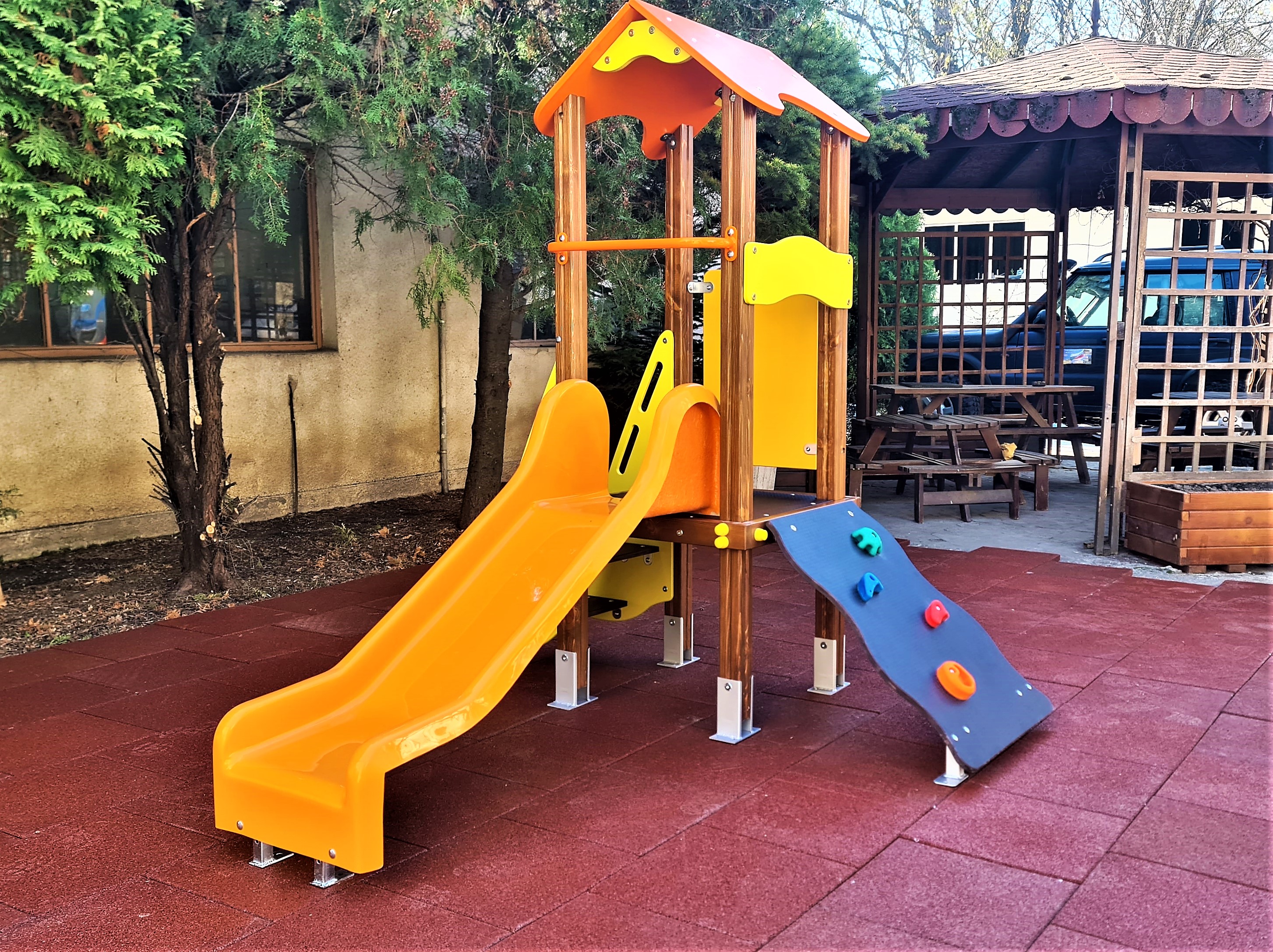 Product photo: Combined playground equipment, model КДM121