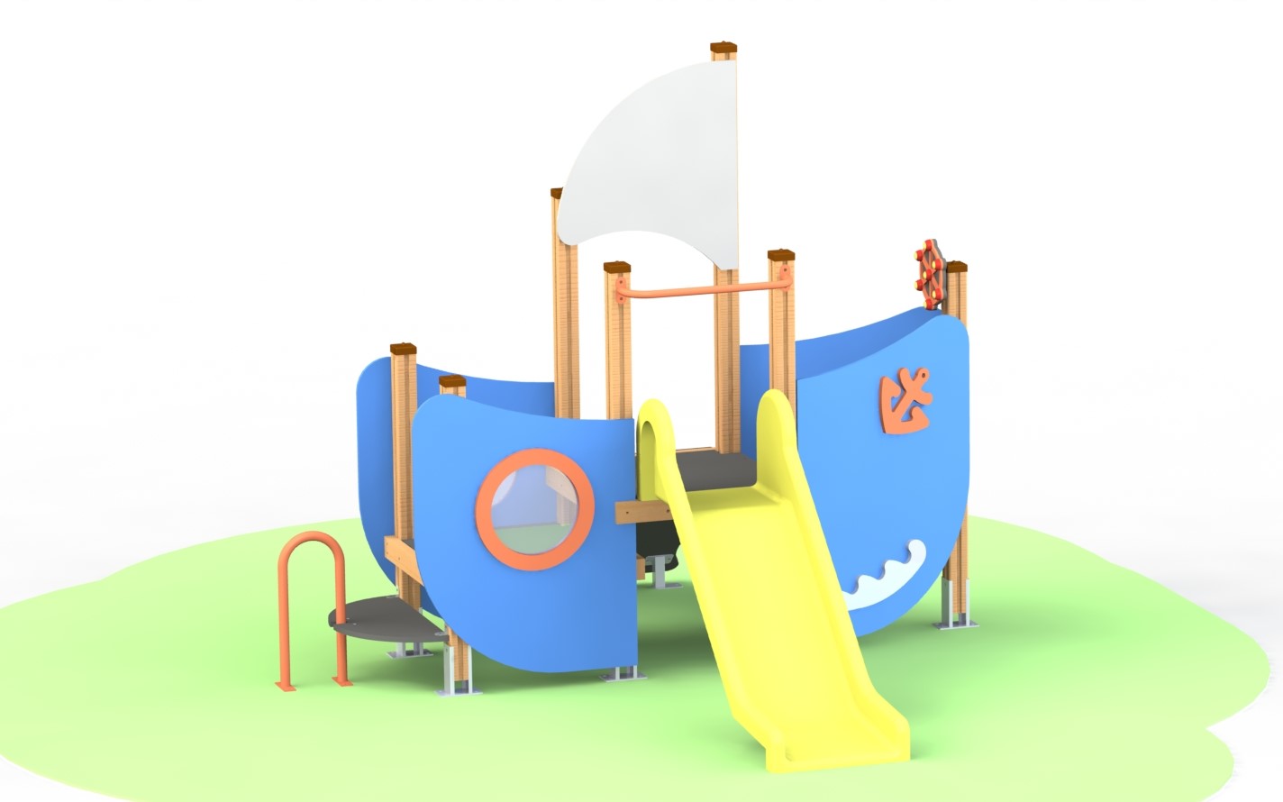 Product photo: Combined playground equipment, model КДM140