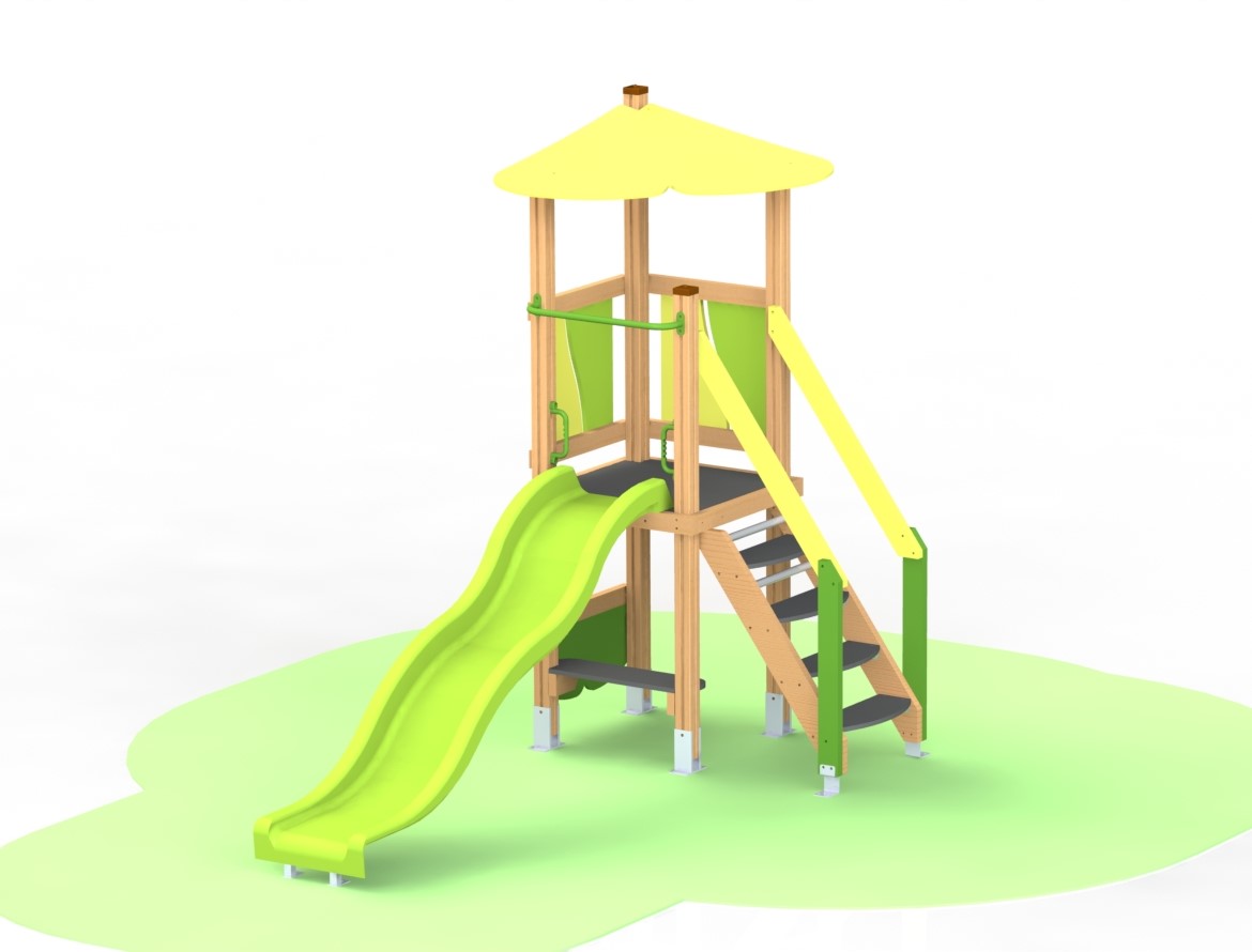 Product photo: Combined playground equipment, model KDC01
