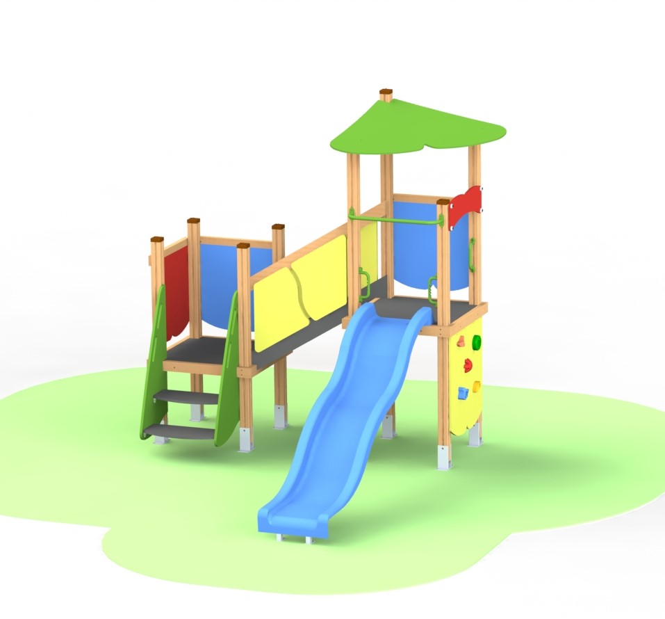 Product photo: Combined playground equipment, model КDC05