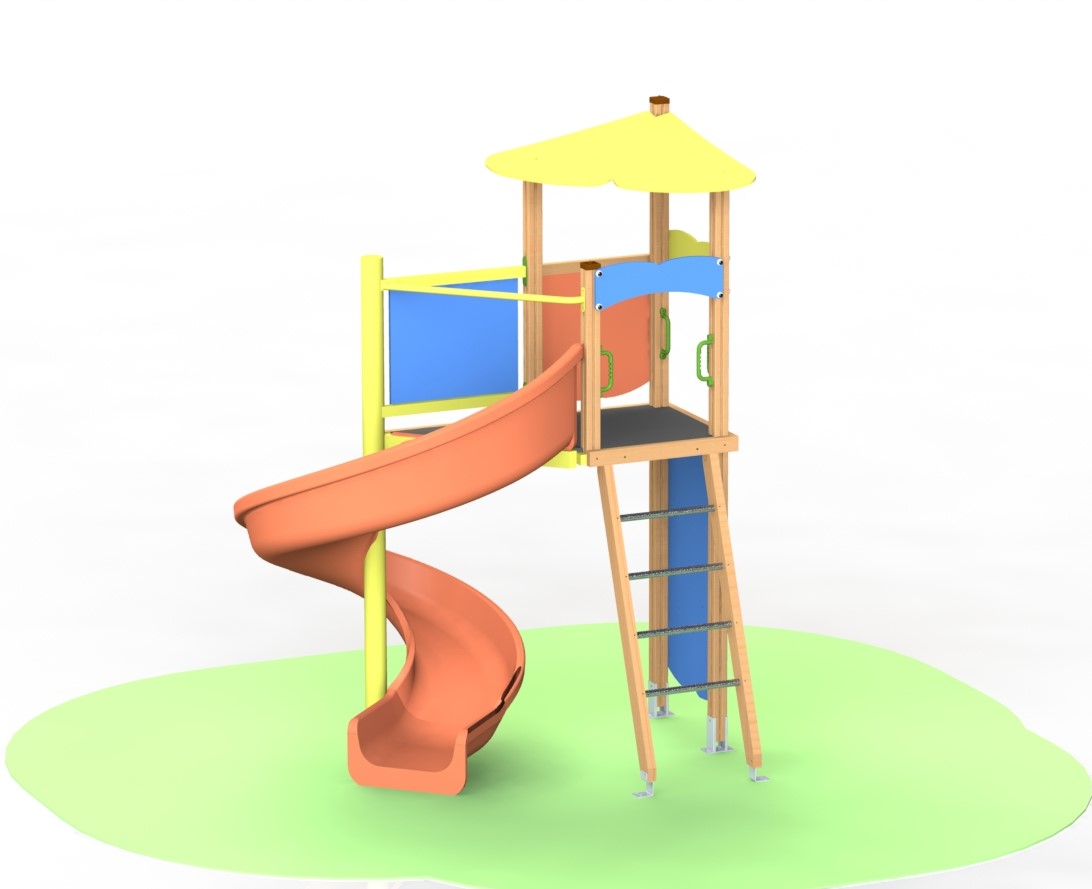 Снимка на продукта: Комбинирано детско съоръжение, модел КДС10