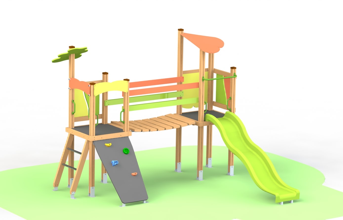 Product photo: Combined playground equipment, model КDC112