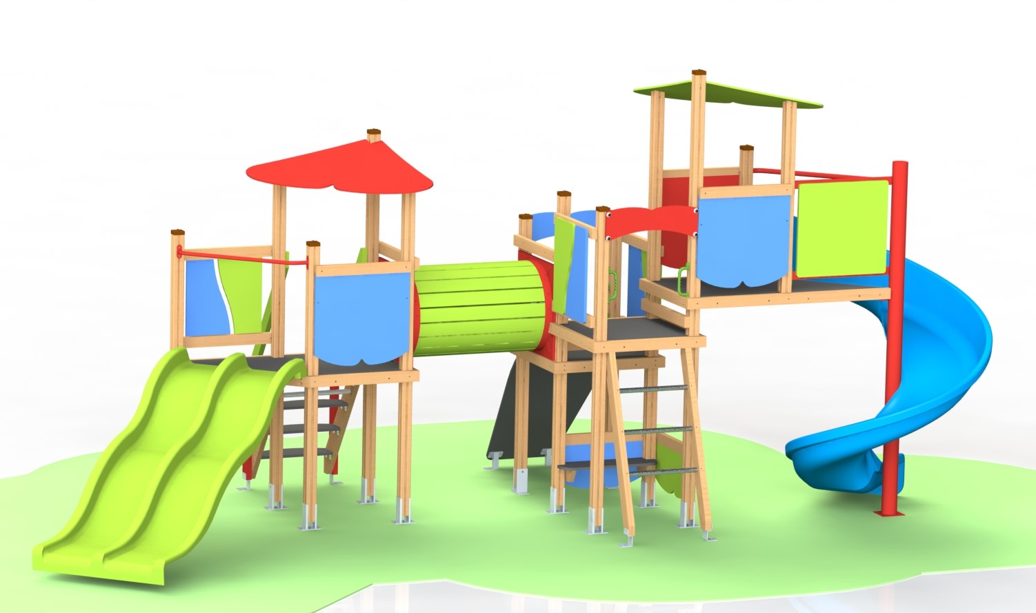Product photo: Combined playground equipment, model КDC27
