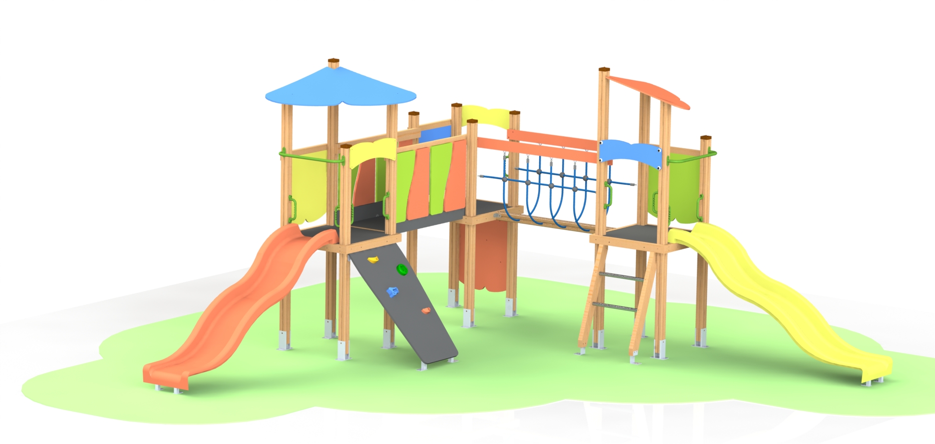 Product photo: Combined playground equipment, model КDC39