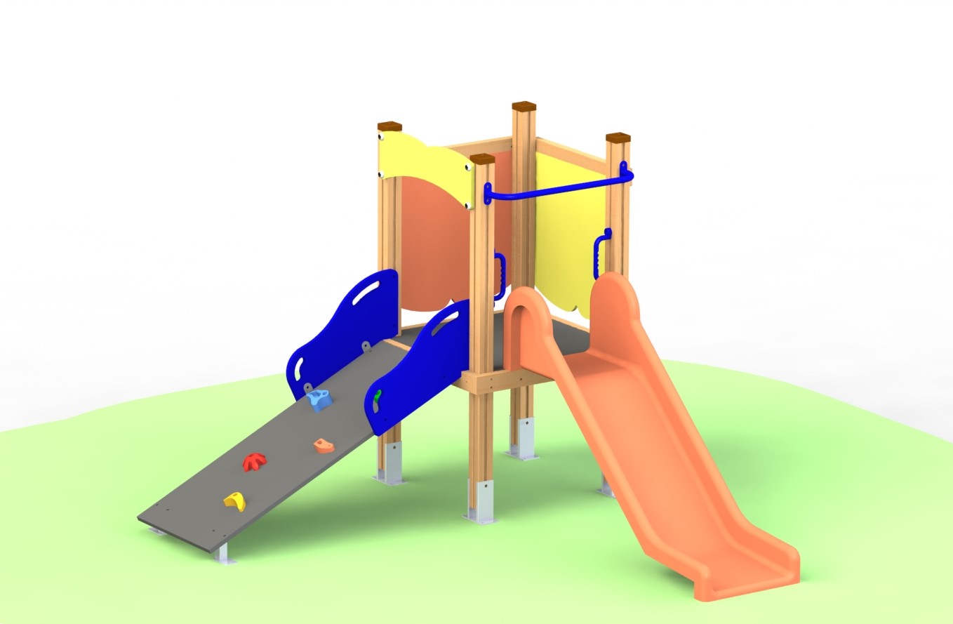 Product photo: Combined playground equipment, model КDC50