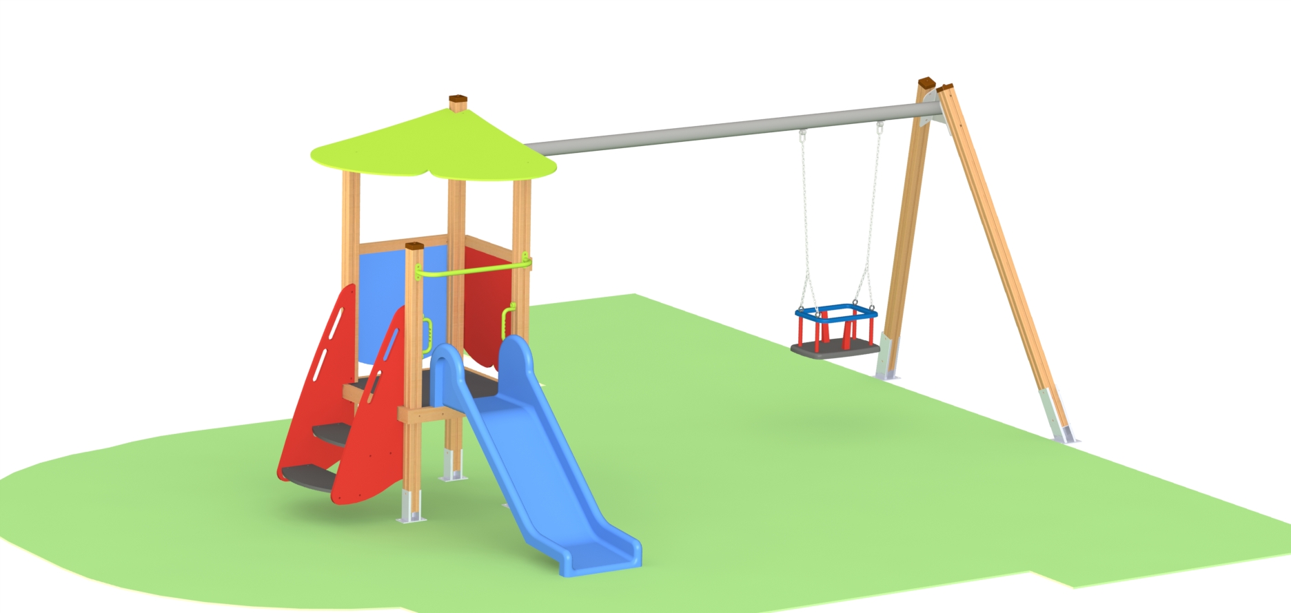 Product photo: Combined playground equipment, model КDC58