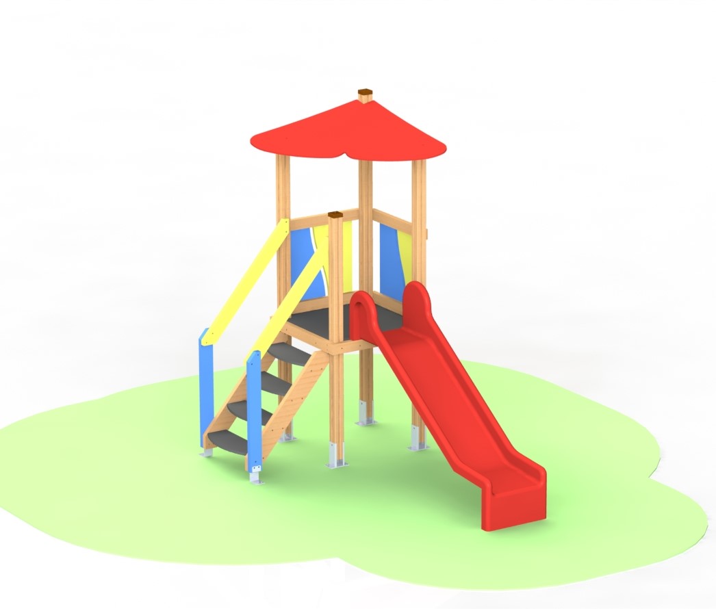 Product photo: Combined playground equipment, model КDC85