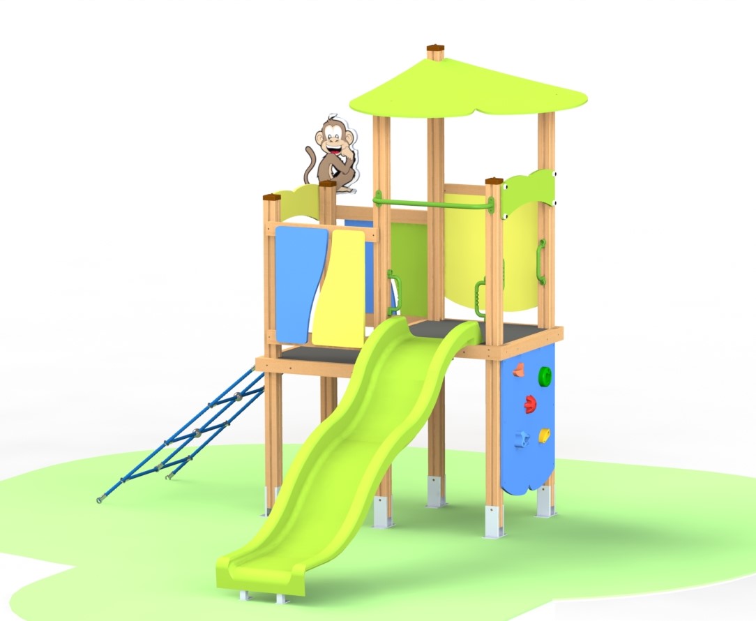 Product photo: Combined playground equipment, model КDC90