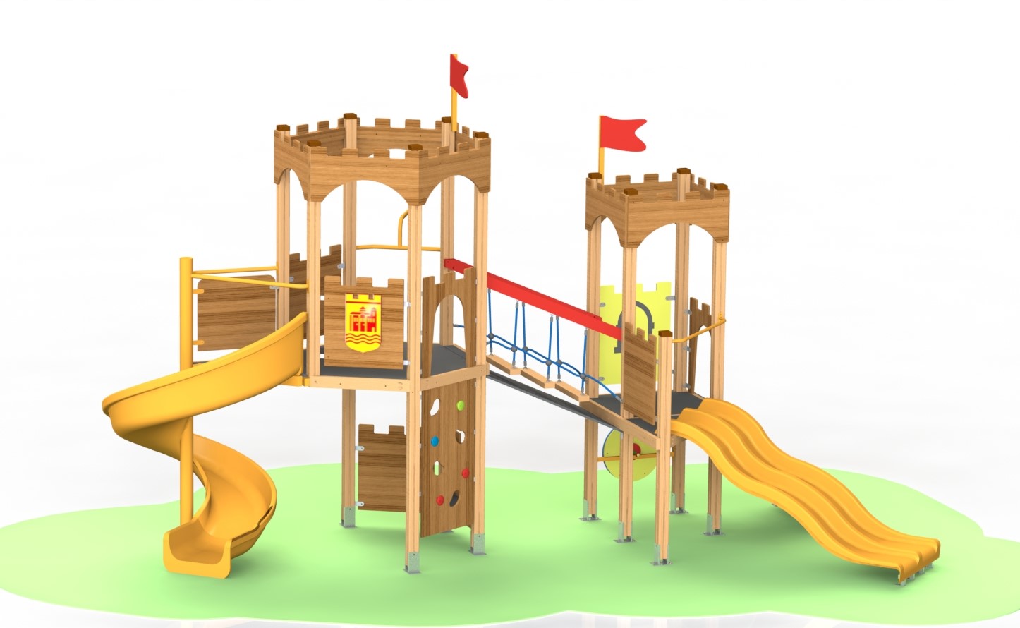 Product photo: Combined playground equipment, model КД127
