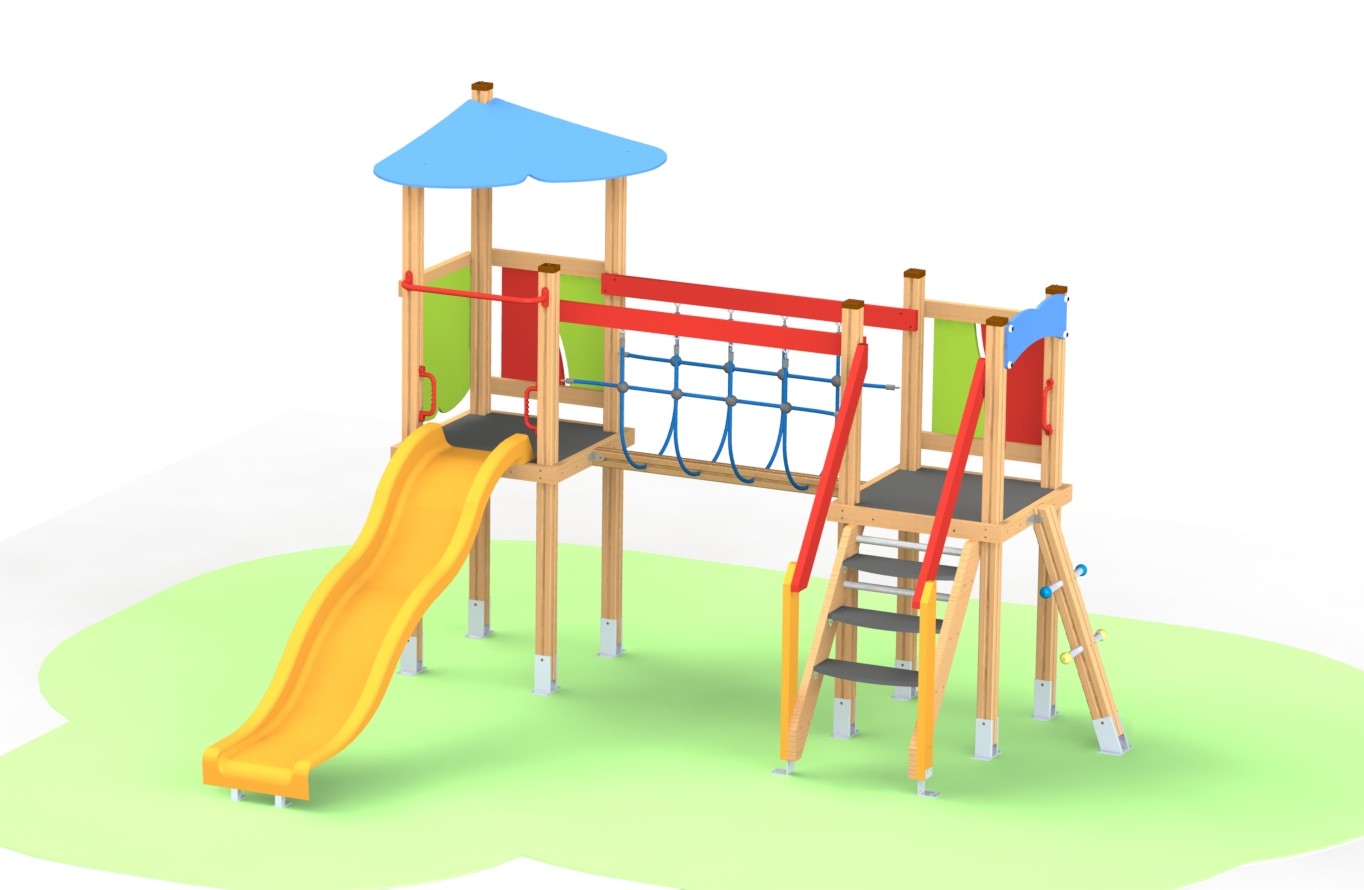 Product photo: Combined playground equipment, model КDC113