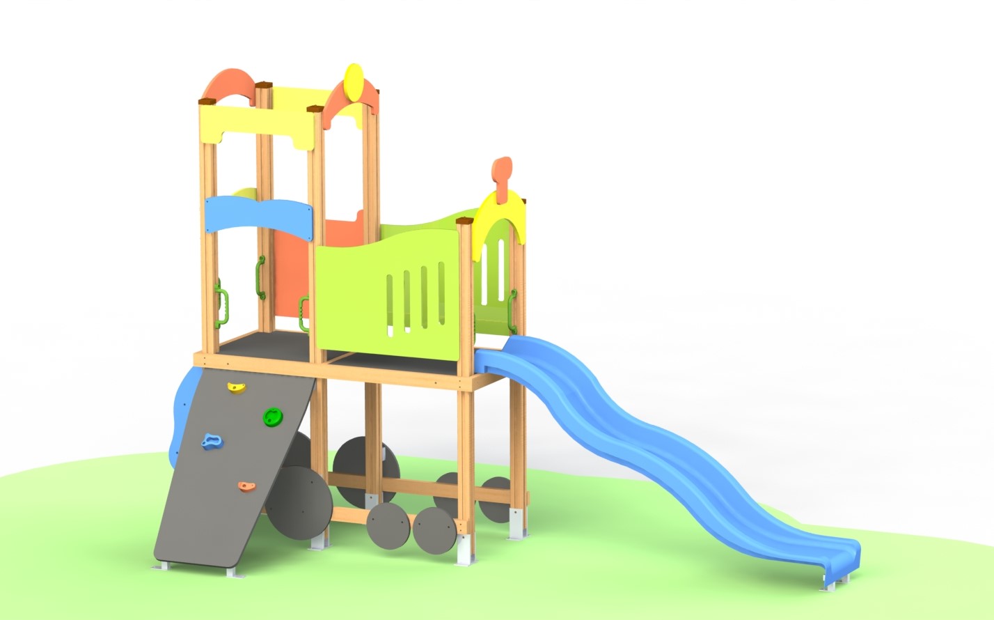 Product photo: Combined playground equipment, model KDC138