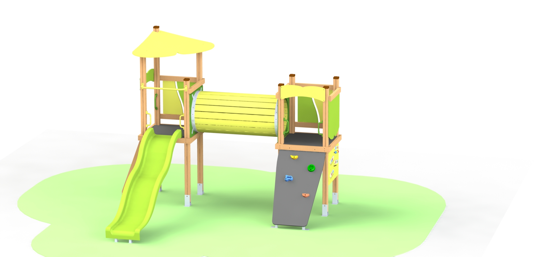 Product photo: Combined playground equipment, model КDC16