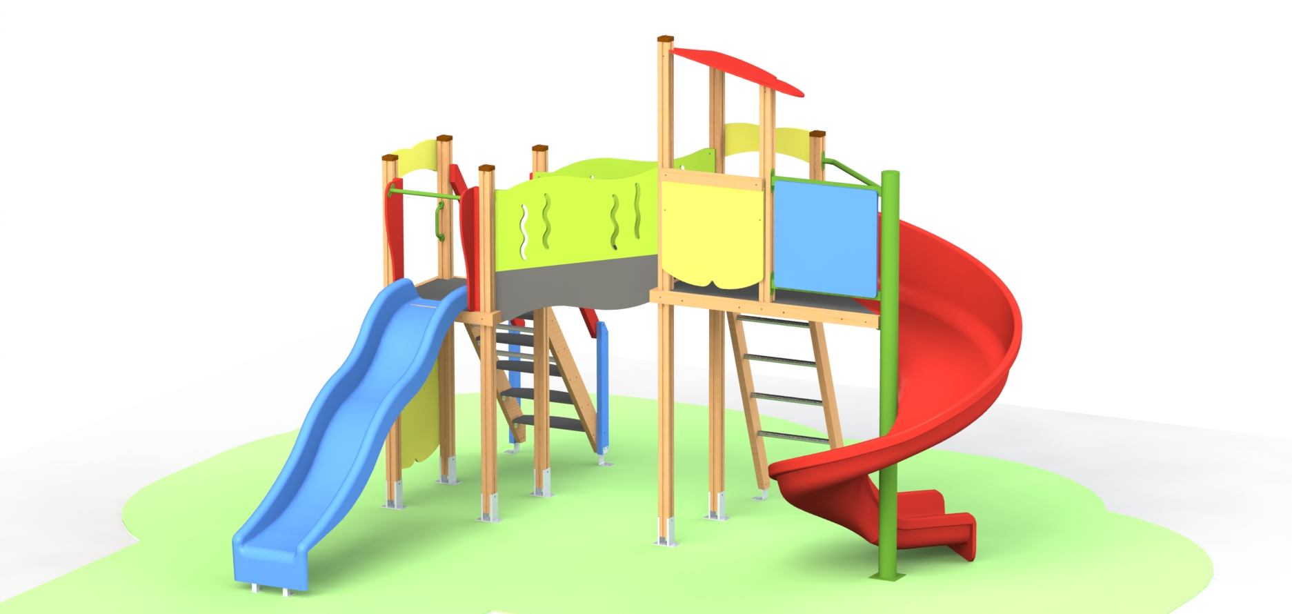 Product photo: Combined playground equipment, model КDC20